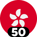 HK50 Hong Kong Hang Seng Index logo
