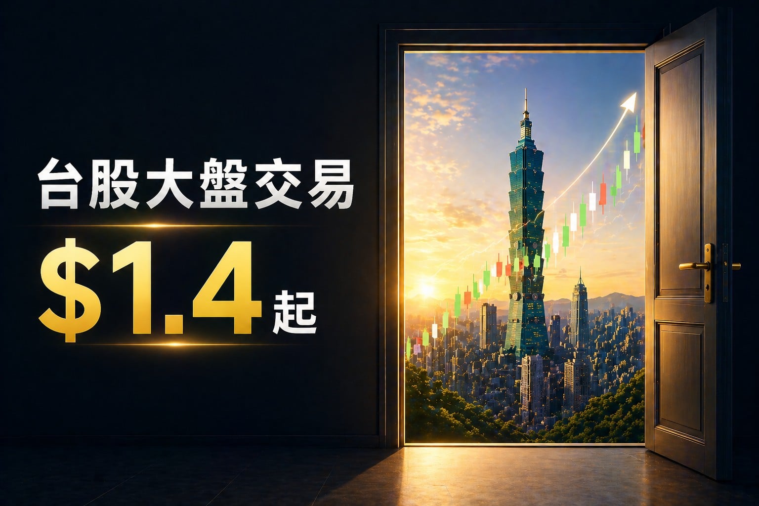 Trade Taiwan index with low entry cost using CFD concept with easy market access