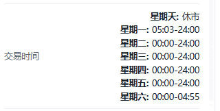 Screenshot of the GBP/JPY (British Pound vs Japanese Yen) contract details on the ThinkTrader platform, showing information such as trading hour.