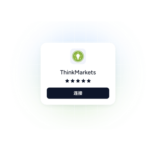 An illustration of ThinkTrader's excellent rating on TradingView, highlighting its reliability as a broker for TradingView.