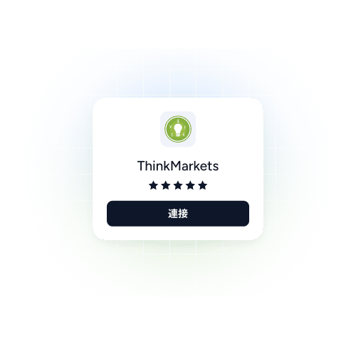 An illustration of ThinkTrader's excellent rating on TradingView, highlighting its reliability as a broker for TradingView.