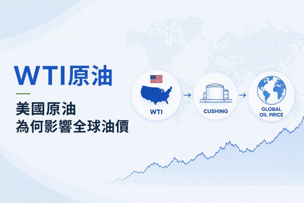 WTI crude oil from the US influencing global oil prices through Cushing