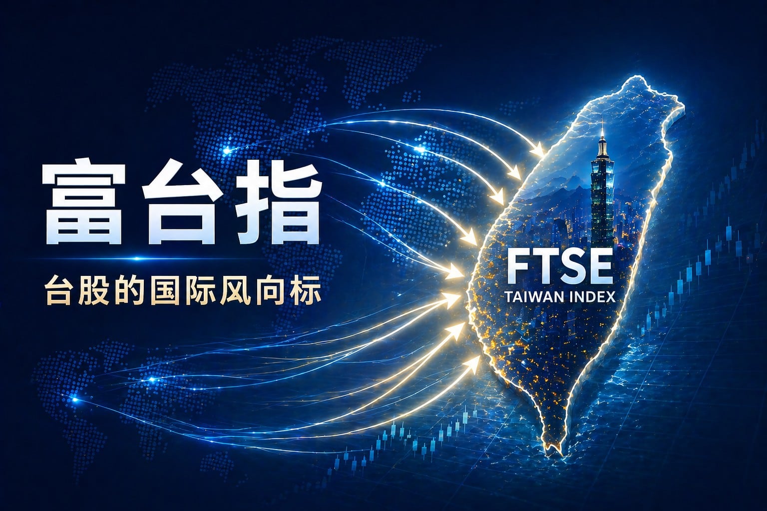 FTSE Taiwan Index showing global capital flowing into Taiwan stock market