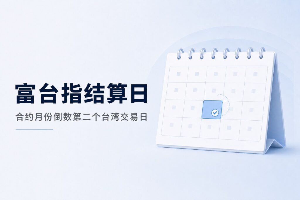 FTSE Taiwan Index futures settlement date calendar showing the second-last Taiwan trading day of the contract month