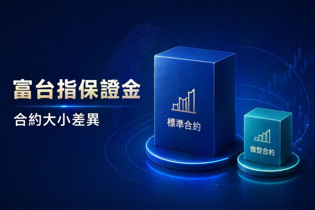 FTSE Taiwan Index margin comparison showing standard and mini contract sizes