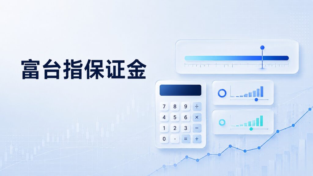 FTSE Taiwan Index margin calculator and contract comparison illustration