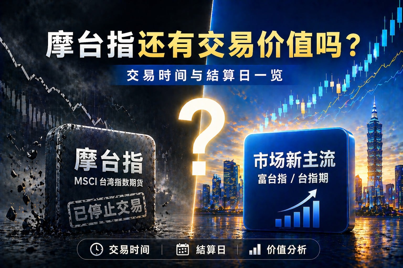 MSCI Taiwan futures relevance concept showing decline versus current market alternatives