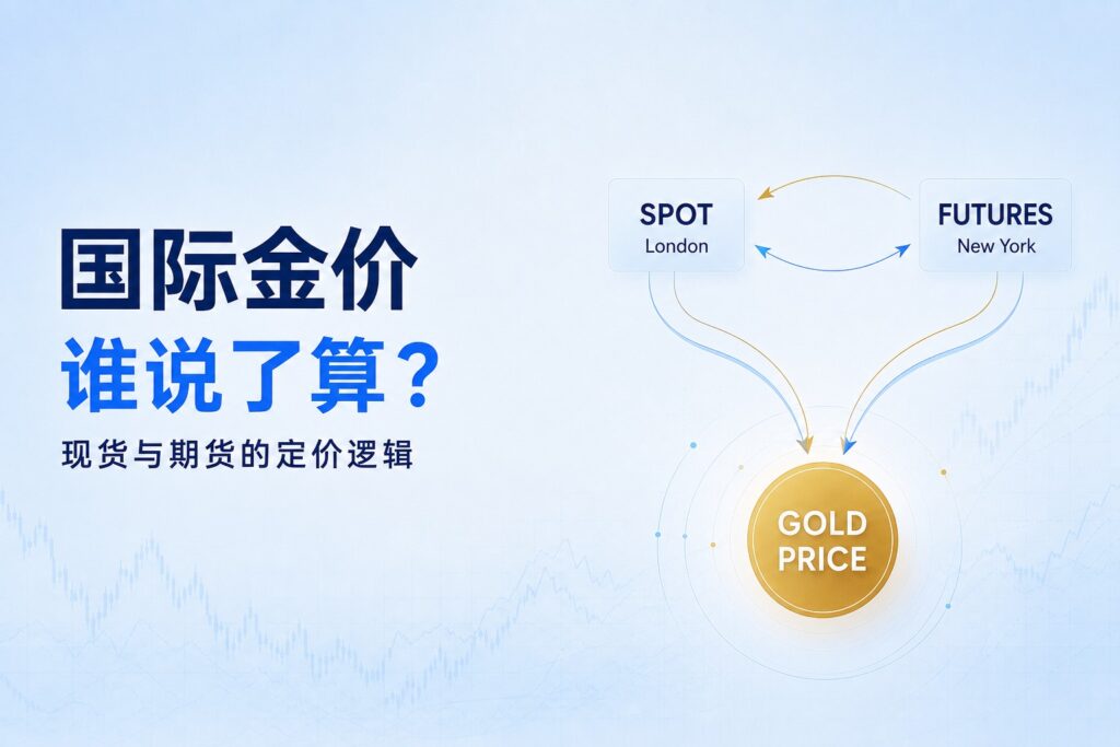 Gold price discovery explained through the interaction between spot gold and gold futures markets
