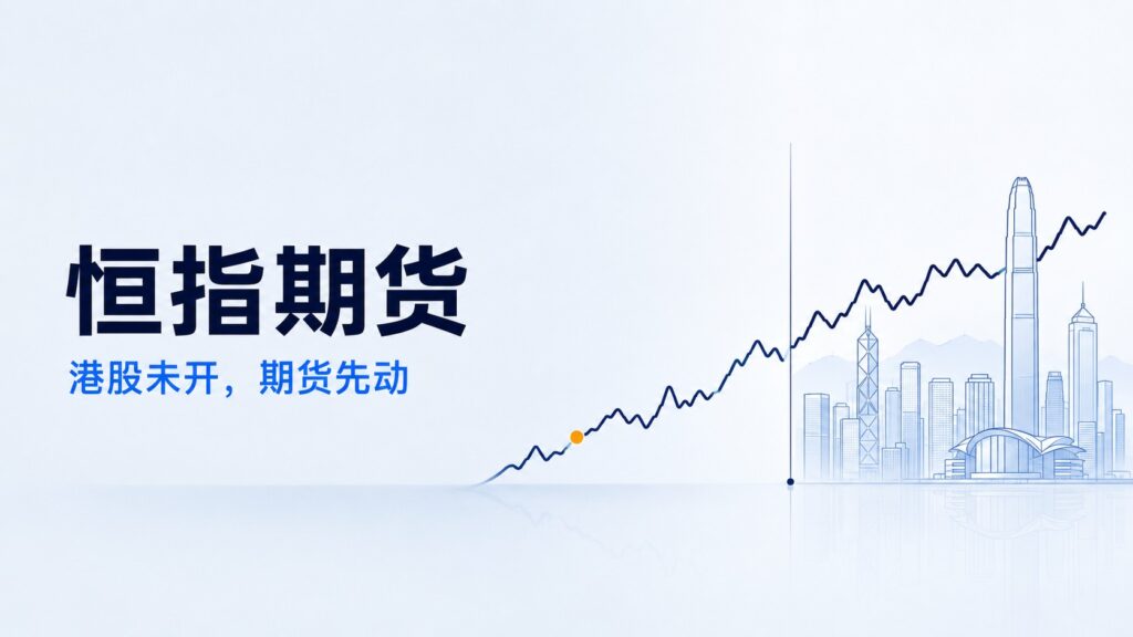 Hang Seng Index futures moving before the Hong Kong stock market opens
