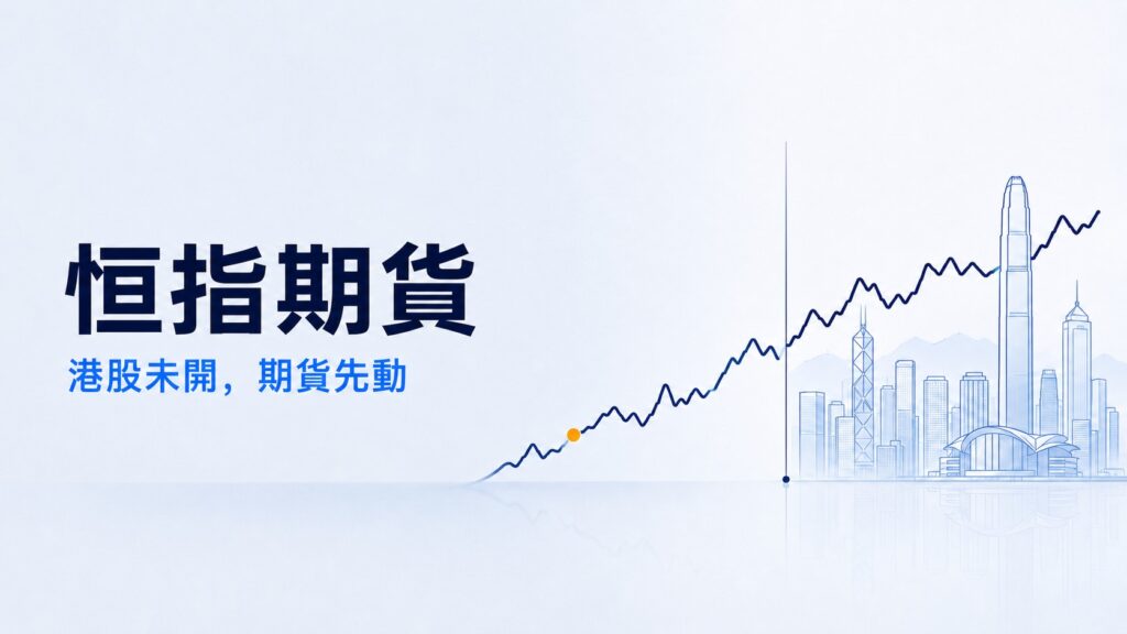 Hang Seng Index futures moving before the Hong Kong stock market opens