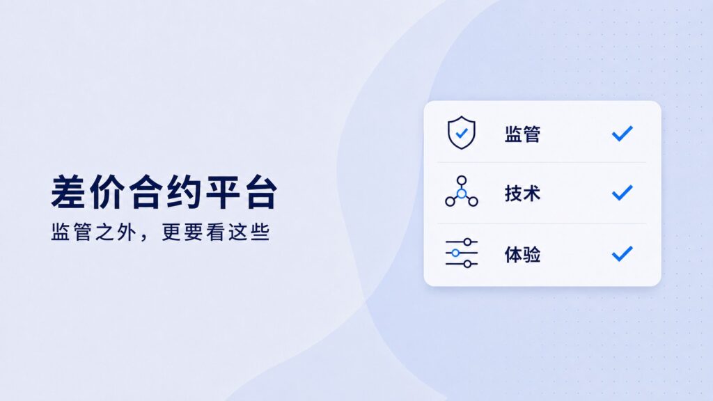 CFD trading platform evaluation covering regulation, technology and user experience