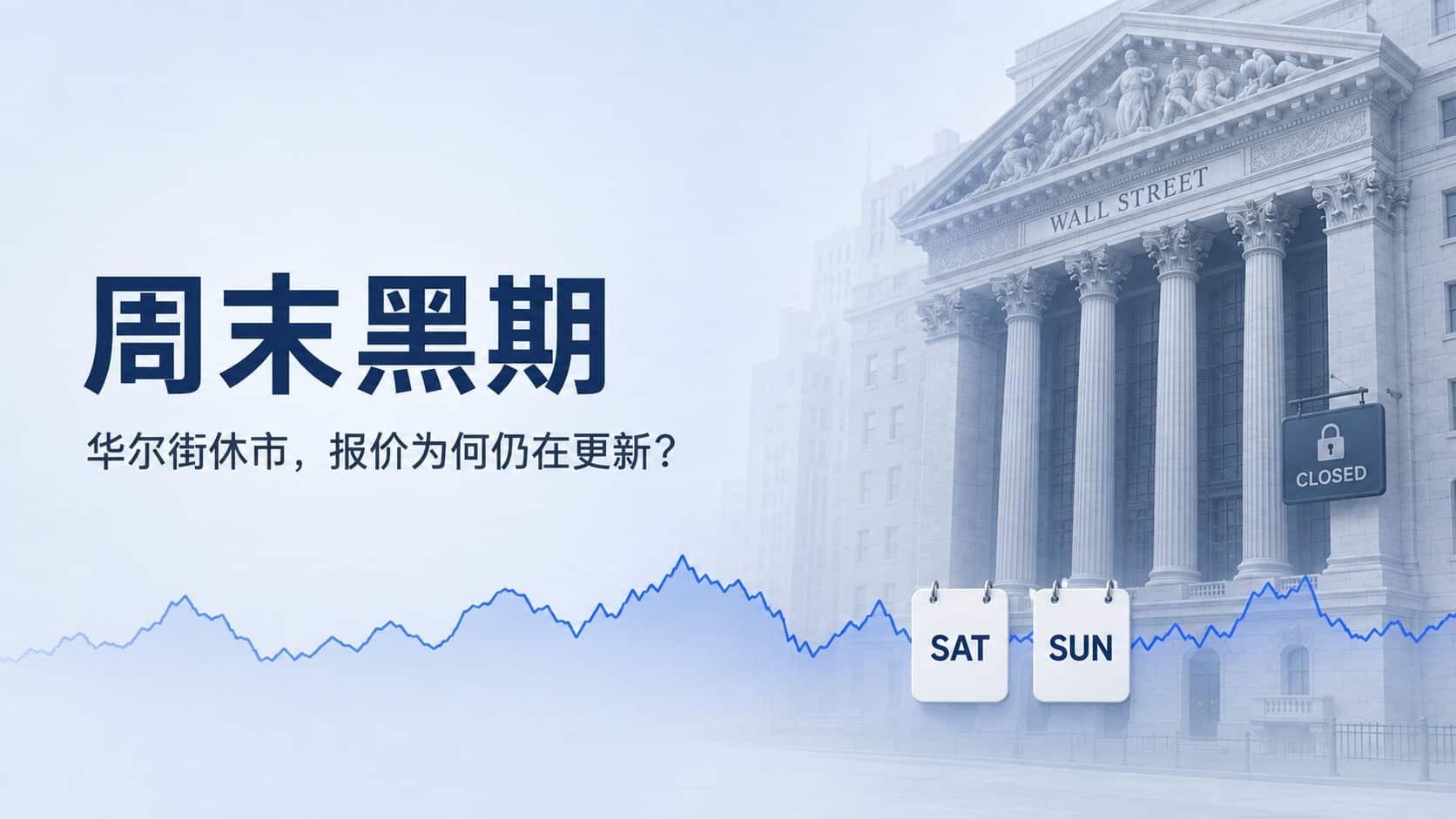 Weekend black futures trading while Wall Street is closed