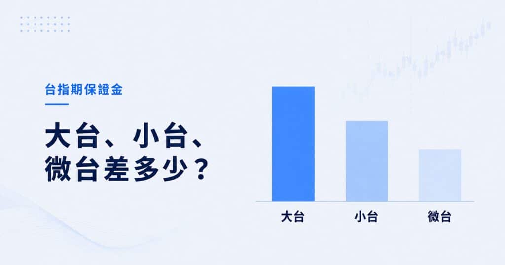Taiwan index futures margin comparison for large, mini and micro contracts